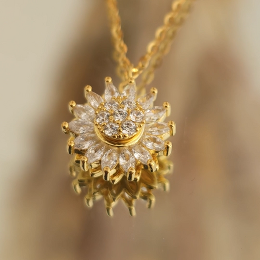 Collar Girasol Giratorio + CAJALUJO