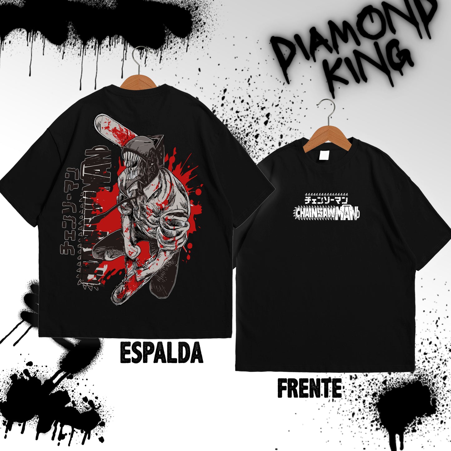 CAMISETA CHAINSAW MAN DESIGN 2