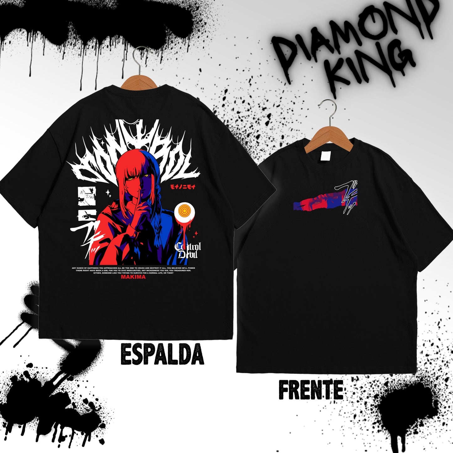 CAMISETA MAKIMA DESIGN 1