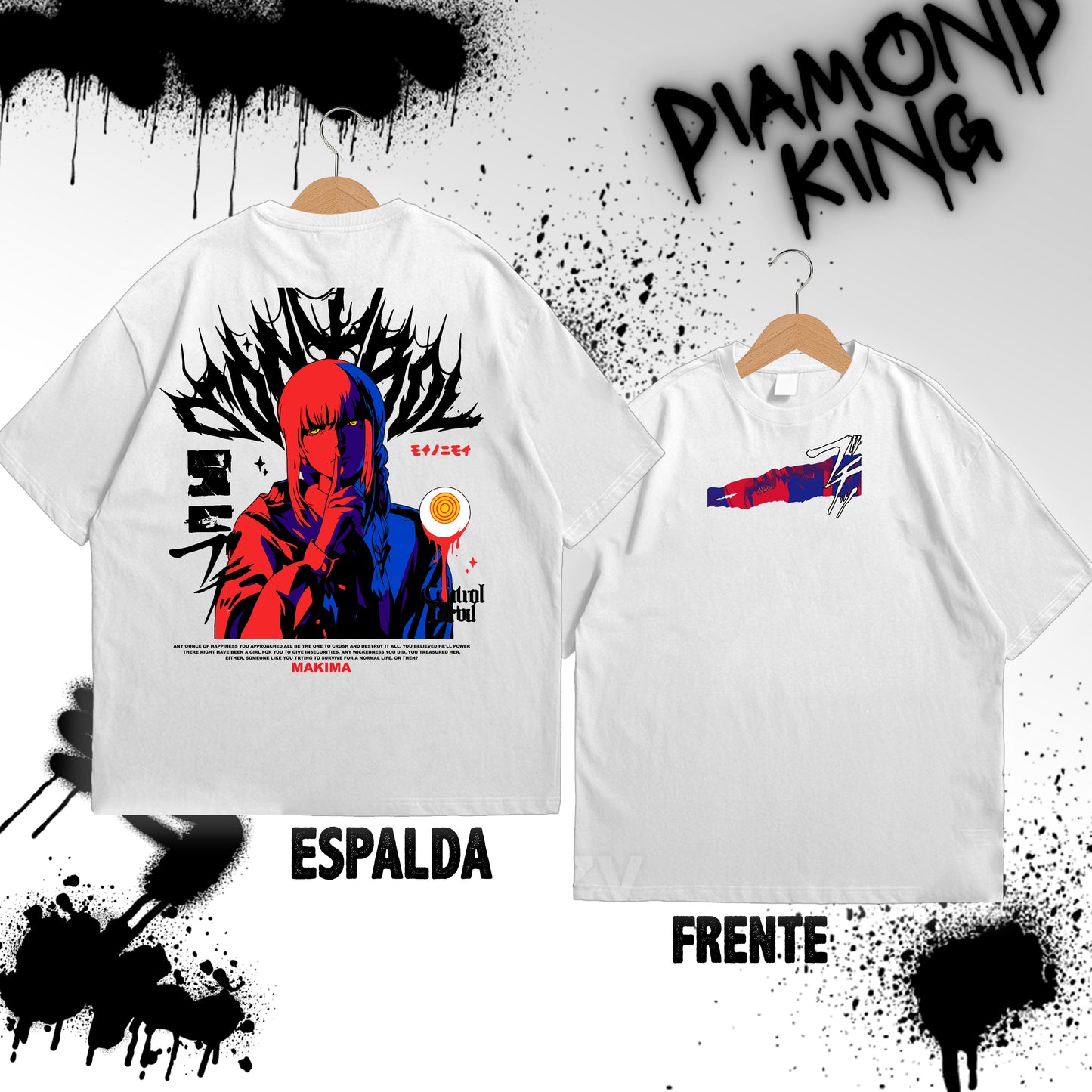 CAMISETA MAKIMA DESIGN 1
