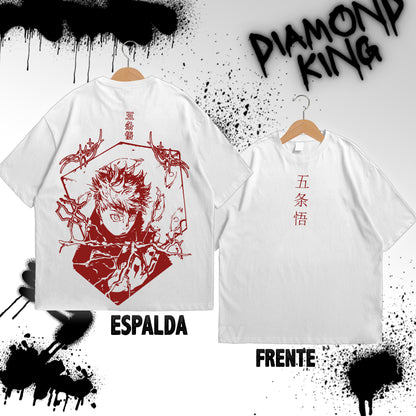 CAMISETA SATORU GOJO V2