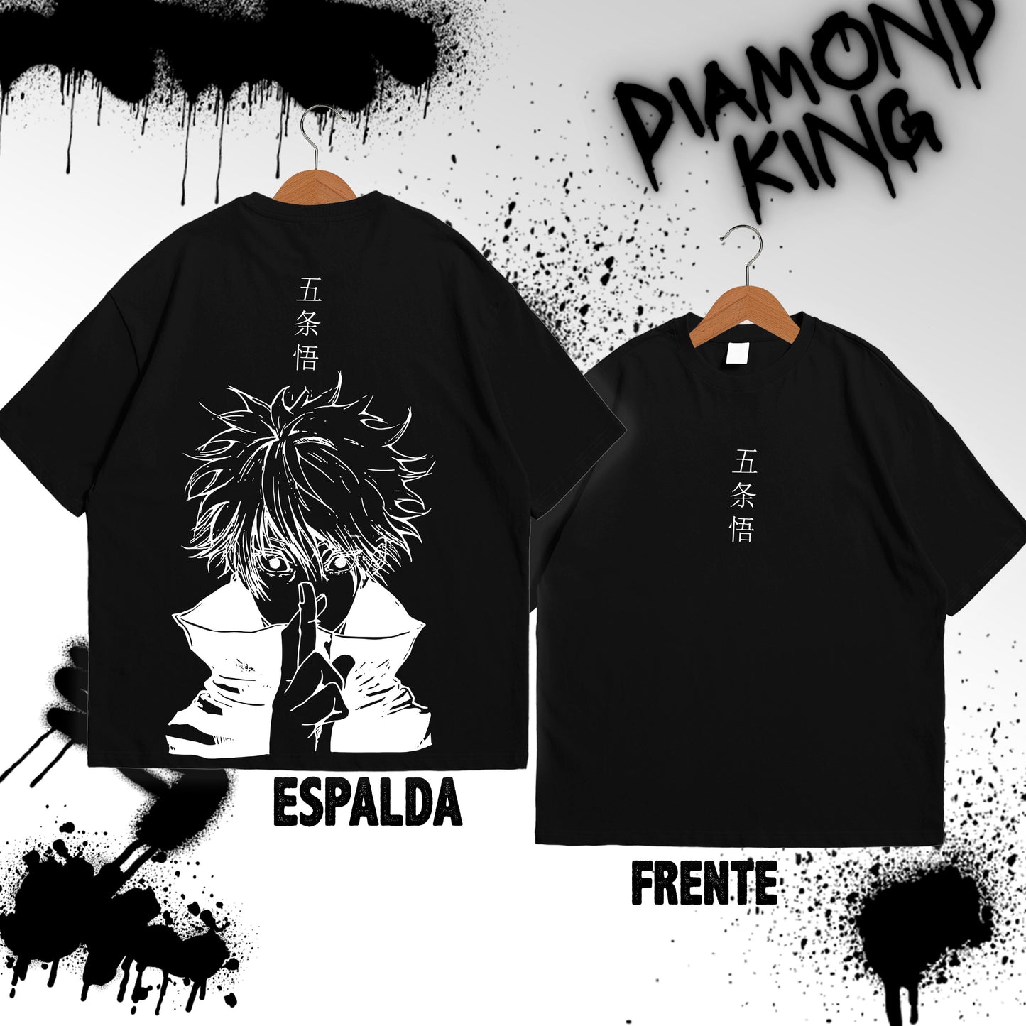 CAMISETA SATORU GOJO V3