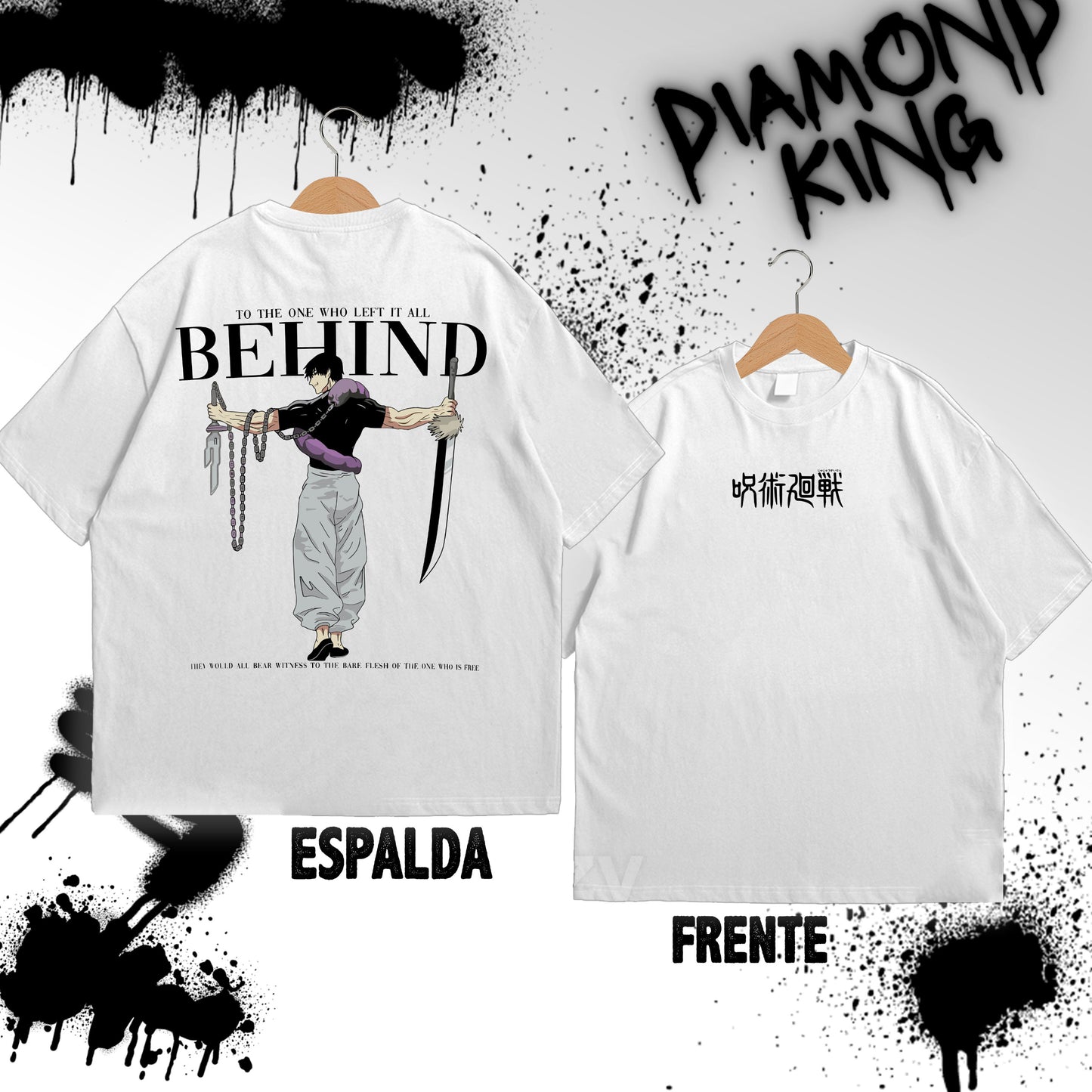 CAMISETA TOJI FUSHIGURO V1