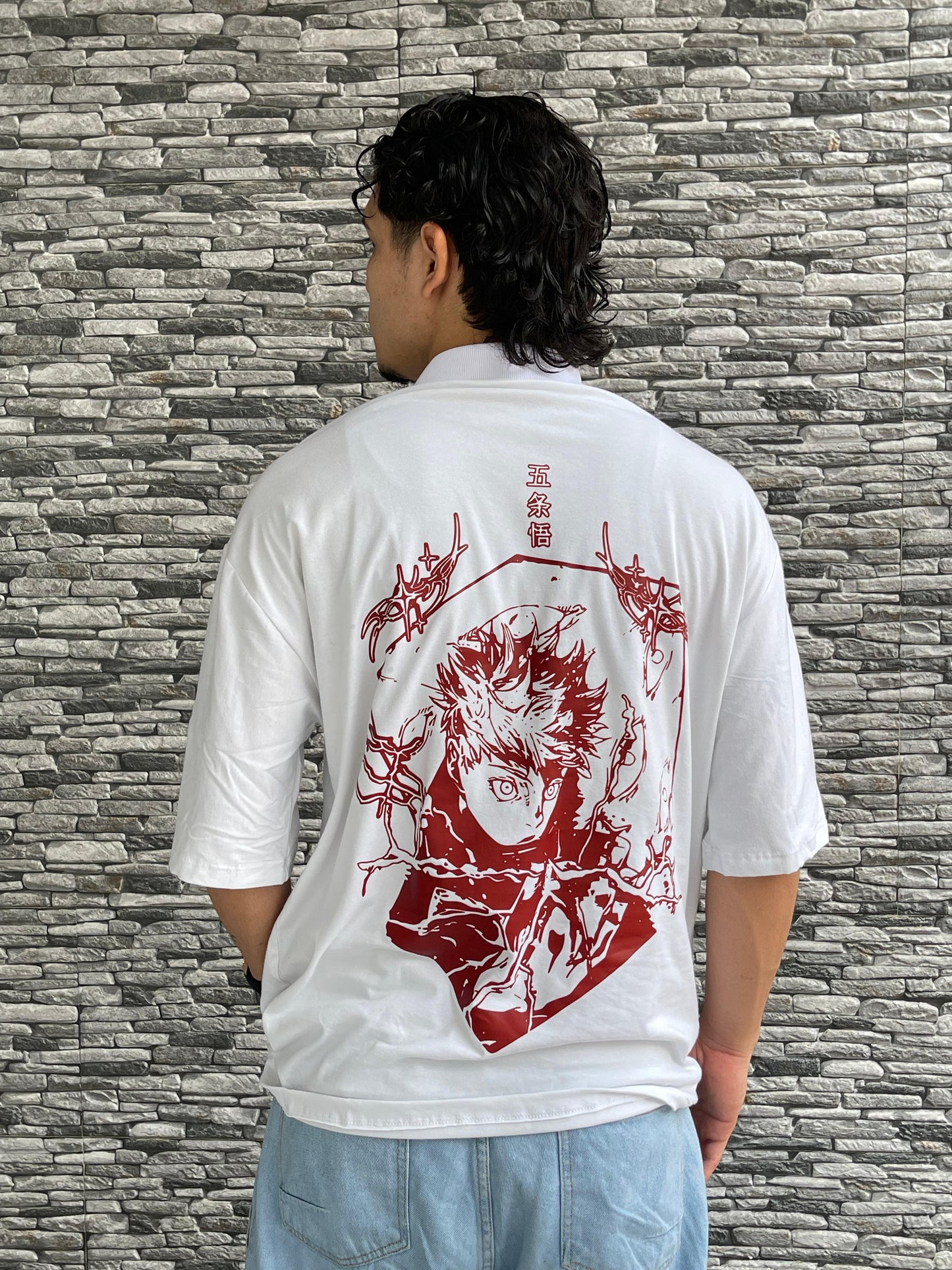 CAMISETA SATORU GOJO V2